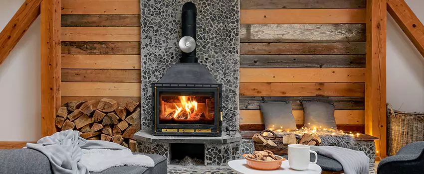 Thelin Hearth Products Direct Vent Gas Stove Fireplace Inspection in Killeen, Texas